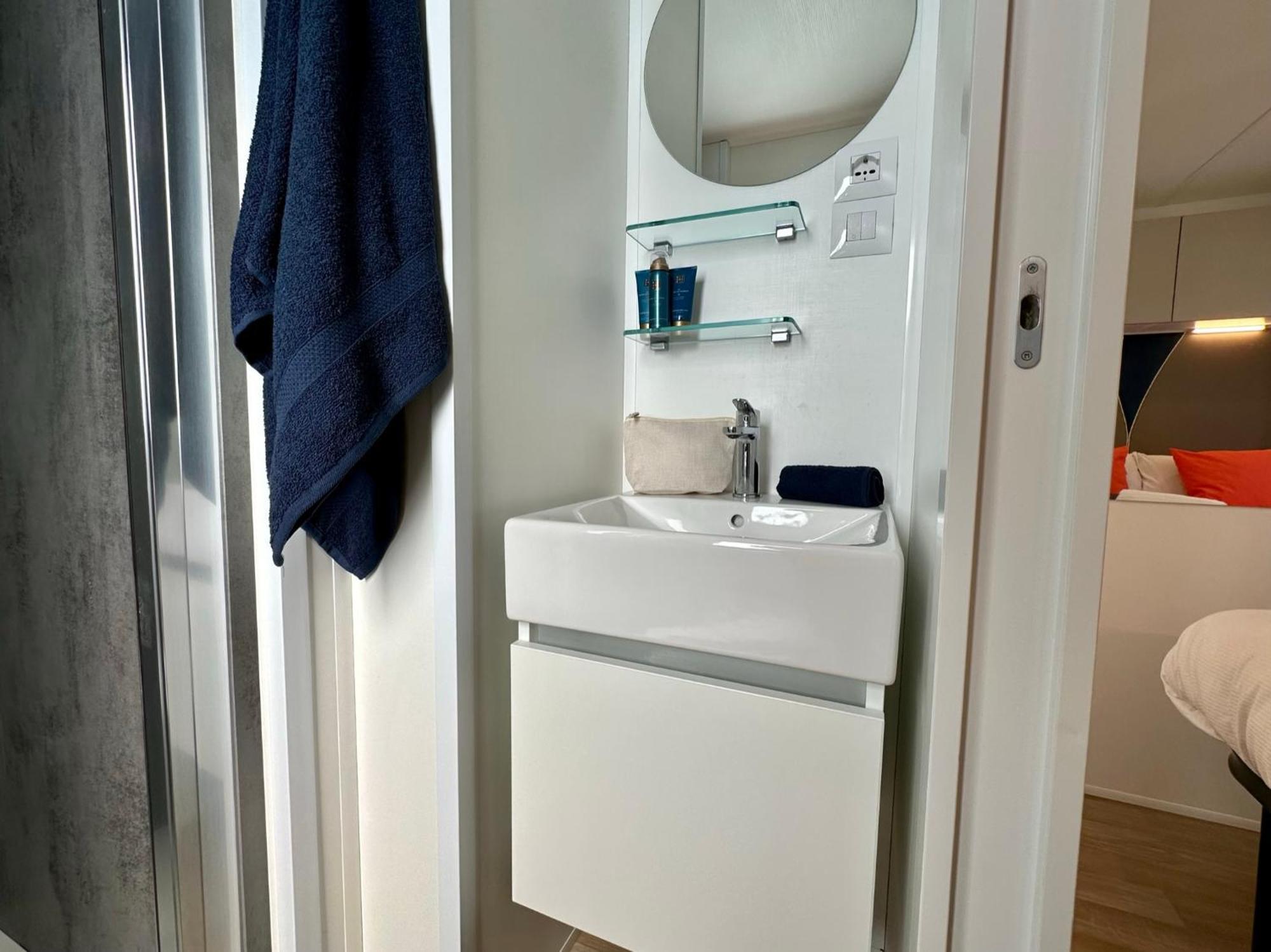 Estivo Premium Deluxe Mobile Homes On Camping Del Sole Village อีเซโอ ภายนอก รูปภาพ
