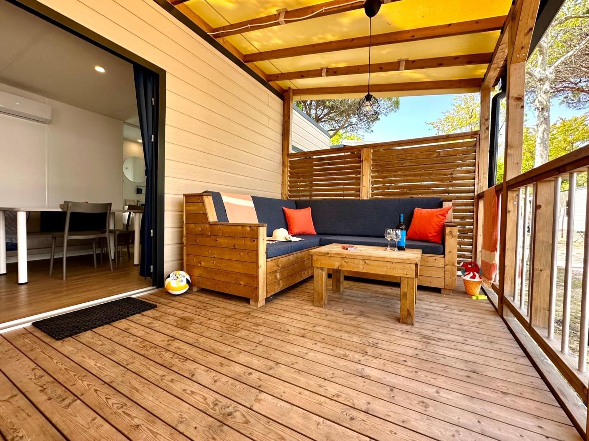 Estivo Premium Deluxe Mobile Homes On Camping Del Sole Village อีเซโอ ภายนอก รูปภาพ