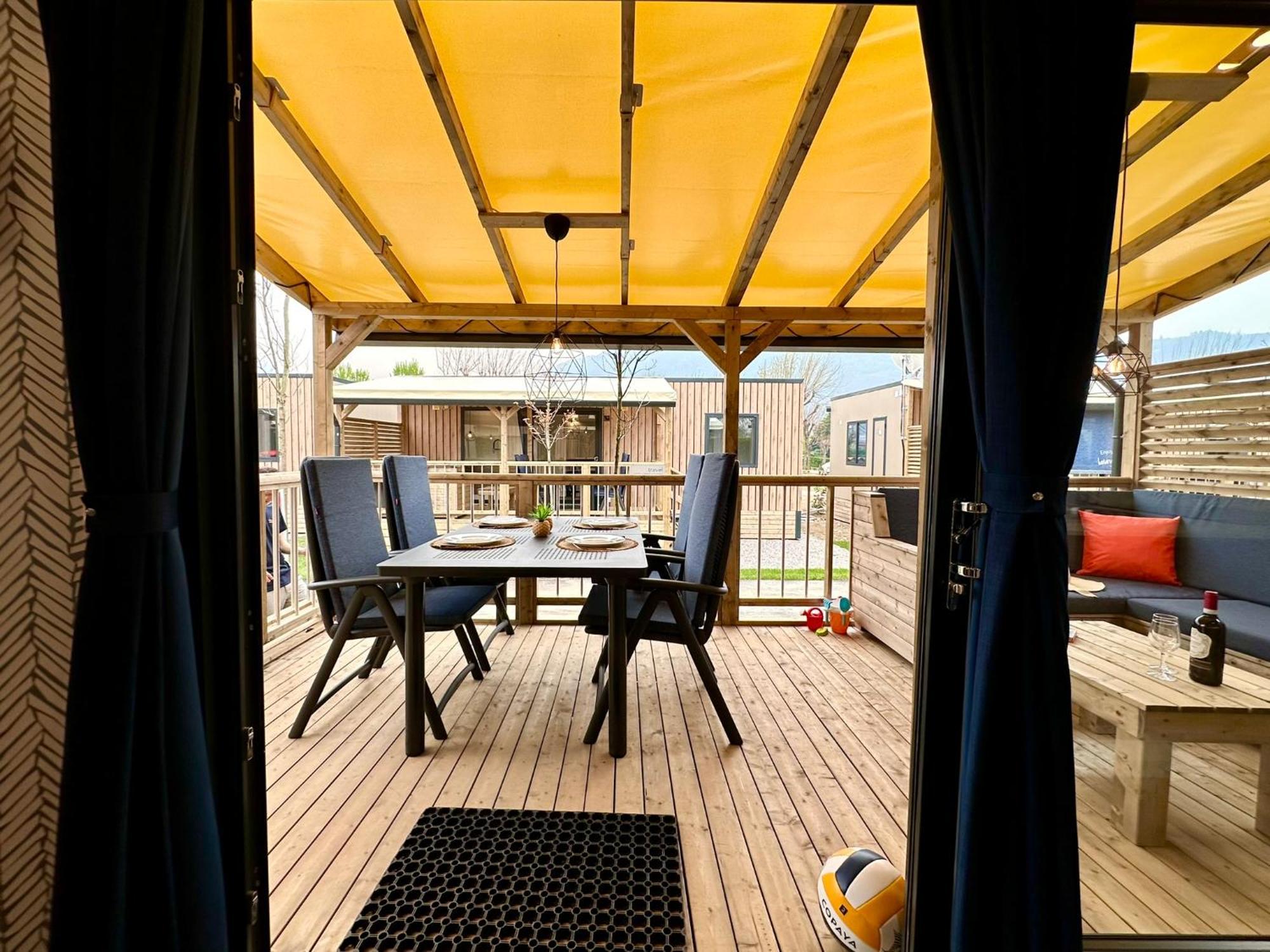 Estivo Premium Deluxe Mobile Homes On Camping Del Sole Village อีเซโอ ภายนอก รูปภาพ