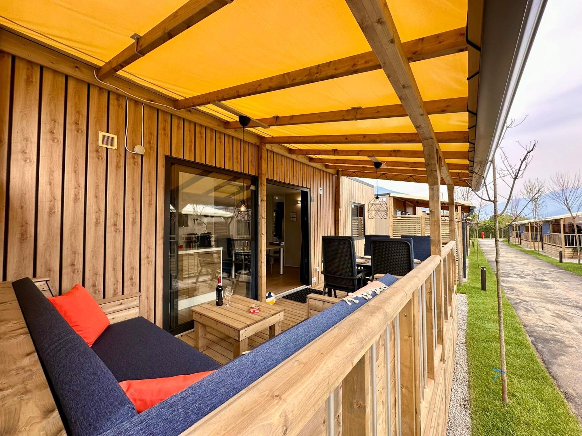 Estivo Premium Deluxe Mobile Homes On Camping Del Sole Village อีเซโอ ภายนอก รูปภาพ